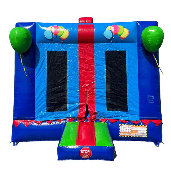 Blue Gift Box Bouncer (No Blower)