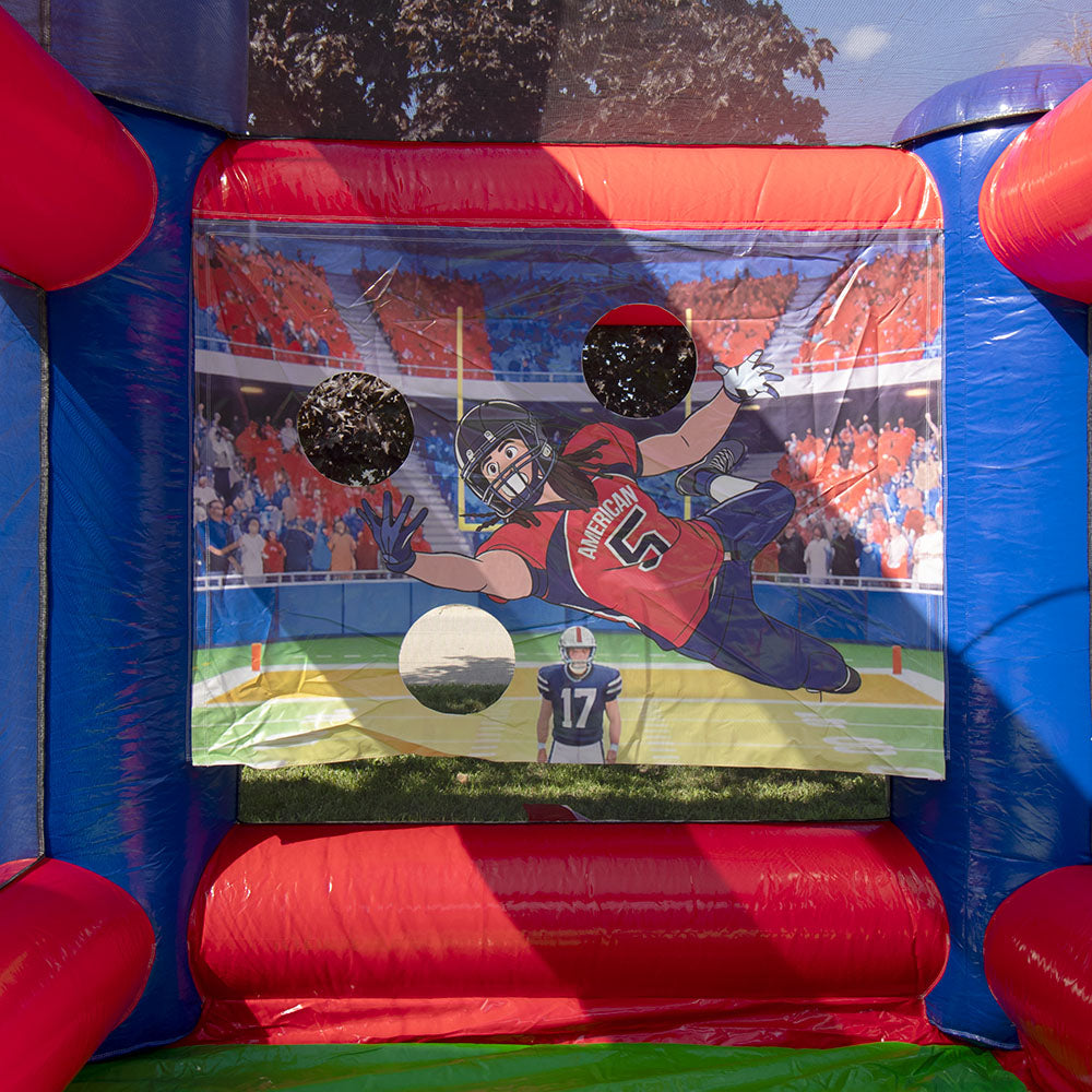 2-Player Football Challenge (Red & Blue)