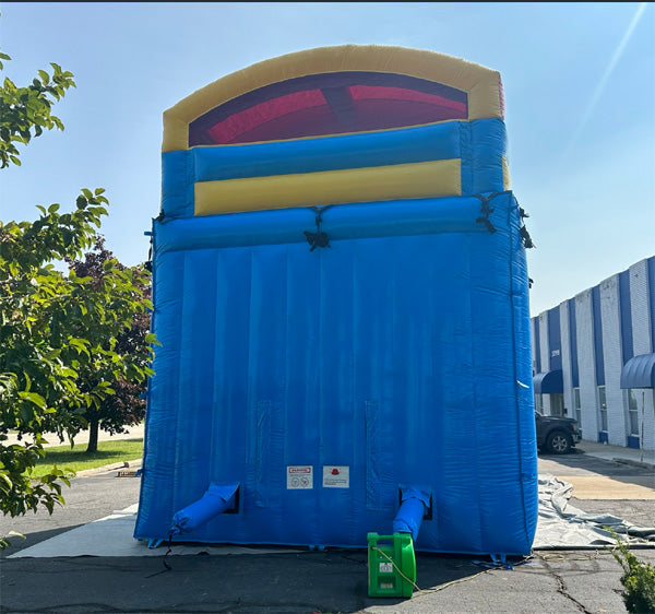 21'H Dual Lane Slide Wet n Dry