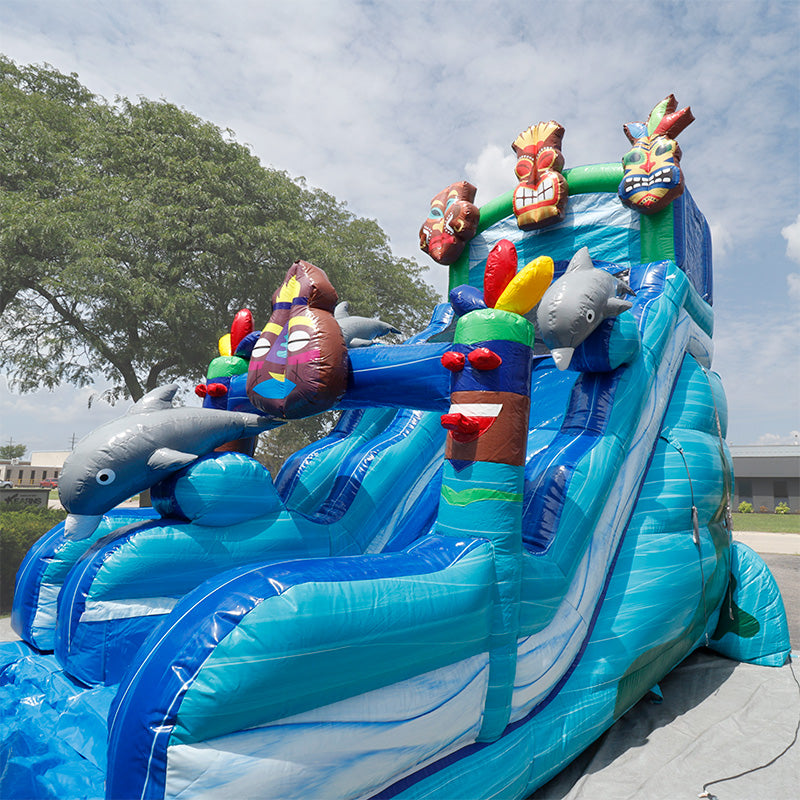 19'H Tiki Slide Wet n Dry