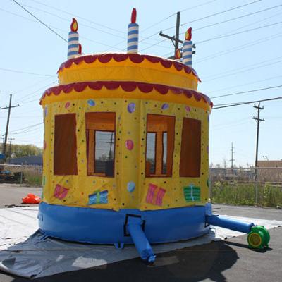 Birthday Cake Bouncer (No Blower)