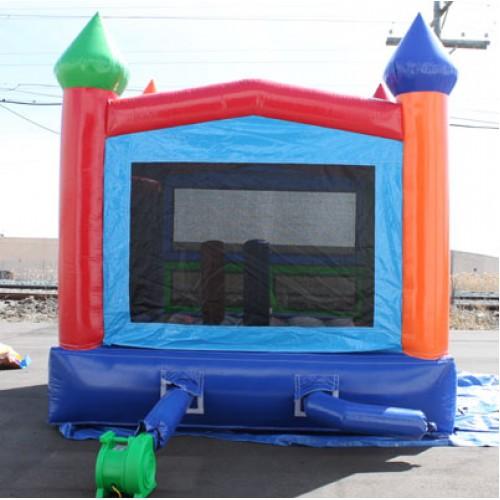 Rainbow Castle Bounce House