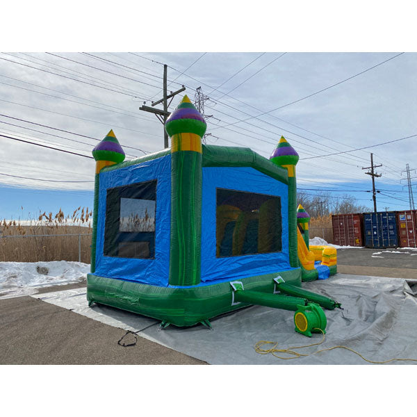 2-Lane Green Combo Wet n Dry