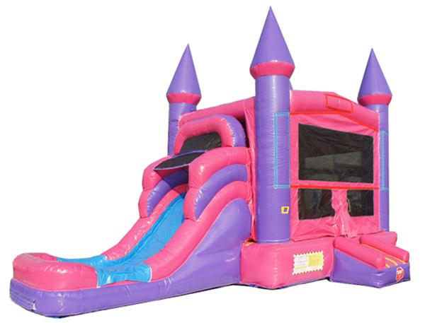 Pink Castle Module Combo Wet n Dry – Moonwalk USA