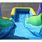 18'H Double Dip Slide Wet n Dry (Green)