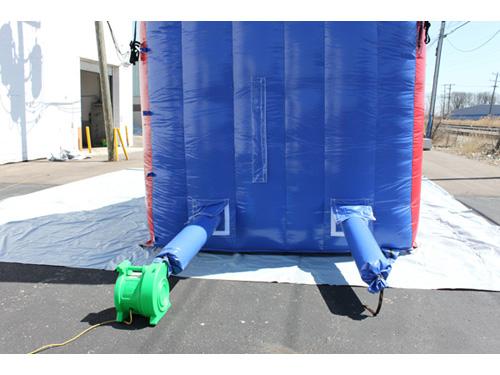 18'H Double Dip Slide Wet n Dry (Red)