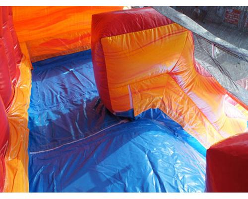 19'H 2-Lane Volcano Slide W n D