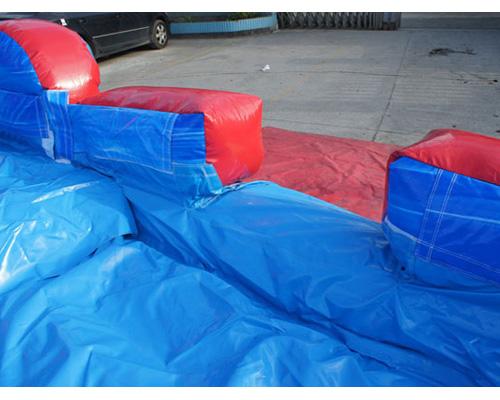 19'H 2-Lane Tsunami Screamer Slide w/ Slip n Splash