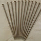 Package of (10) 1" Ratchets and (10) 30"Lx3/4"D Stakes