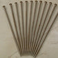 Package of (12) 1" Ratchets and (12) 30"Lx3/4"D Stakes