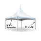 High Peak Marquee Frame Tent Parts
