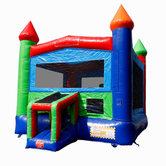 Rainbow Castle Bounce House