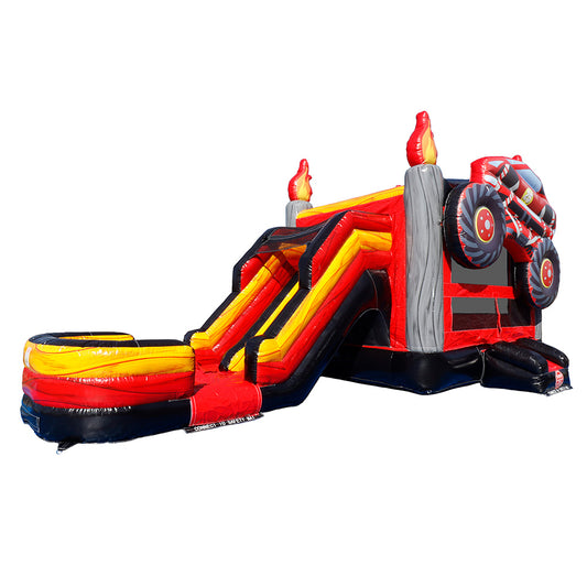 2-Lane Monster Truck Combo Wet n Dry