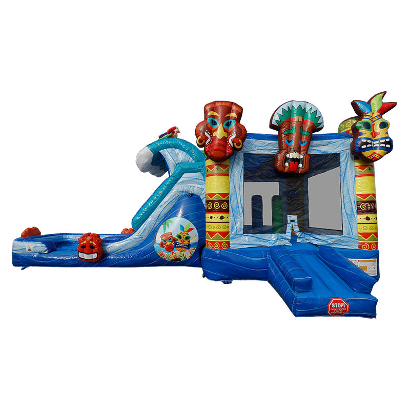 2-Lane Tiki Combo Wet n Dry