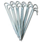 (8) 18" Hook Stakes (1/2"D)