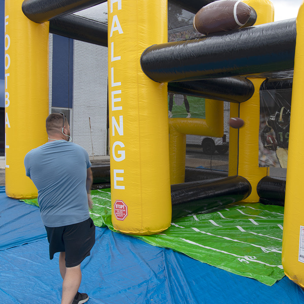 2-Player Football Challenge (Yellow & Black)