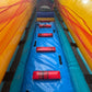 15'H Dual Lane Rainbow Slide Wet n Dry