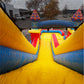 46'Lx20'H 2-Lane Carnival Slide Piece With Removable Pool