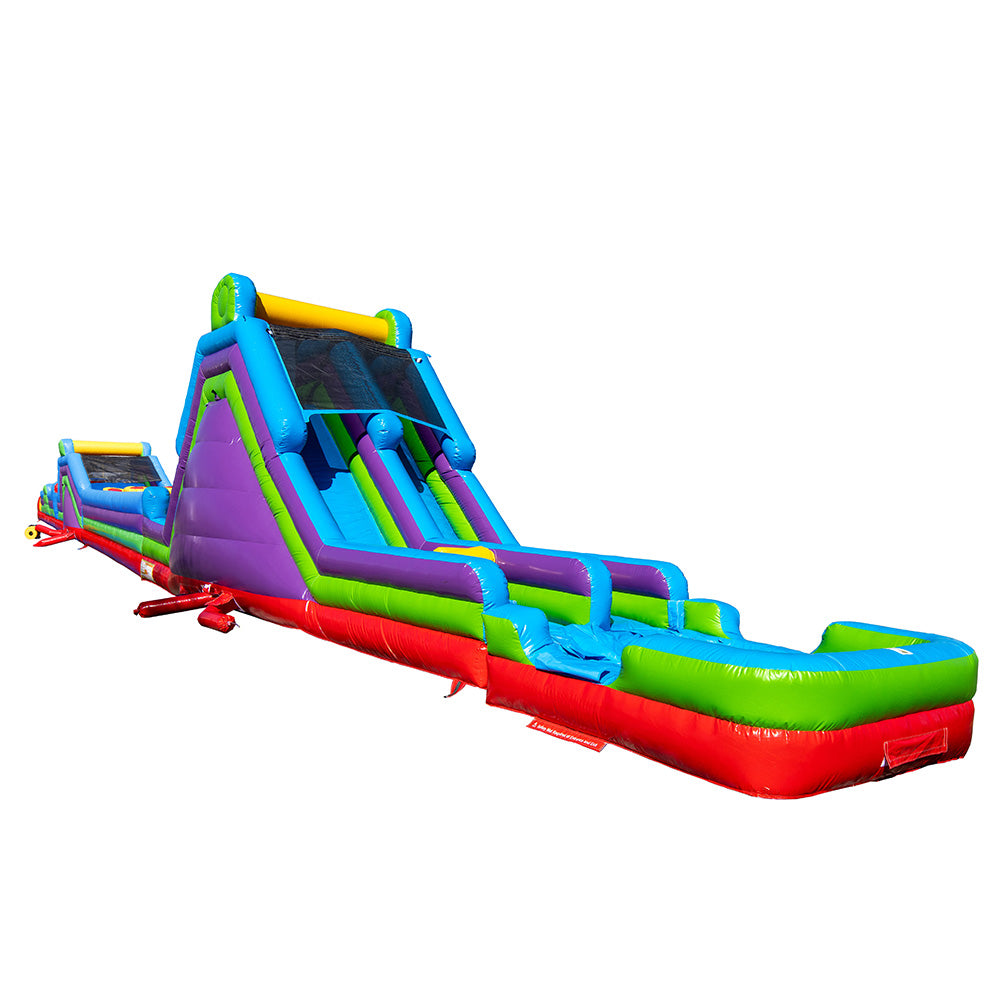 85'L Obstacle Course With Pool