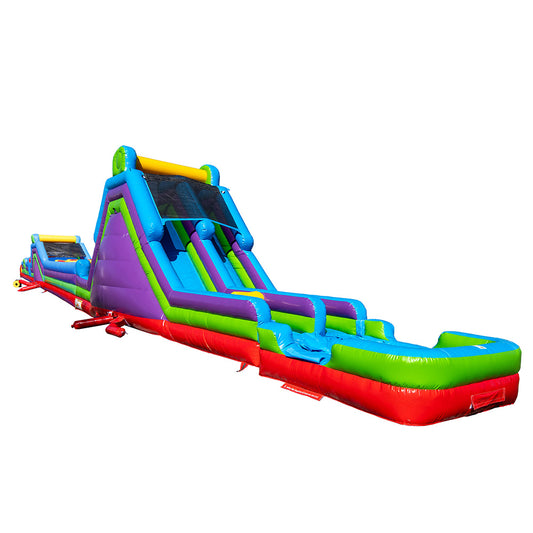 85'L Obstacle Course With Pool