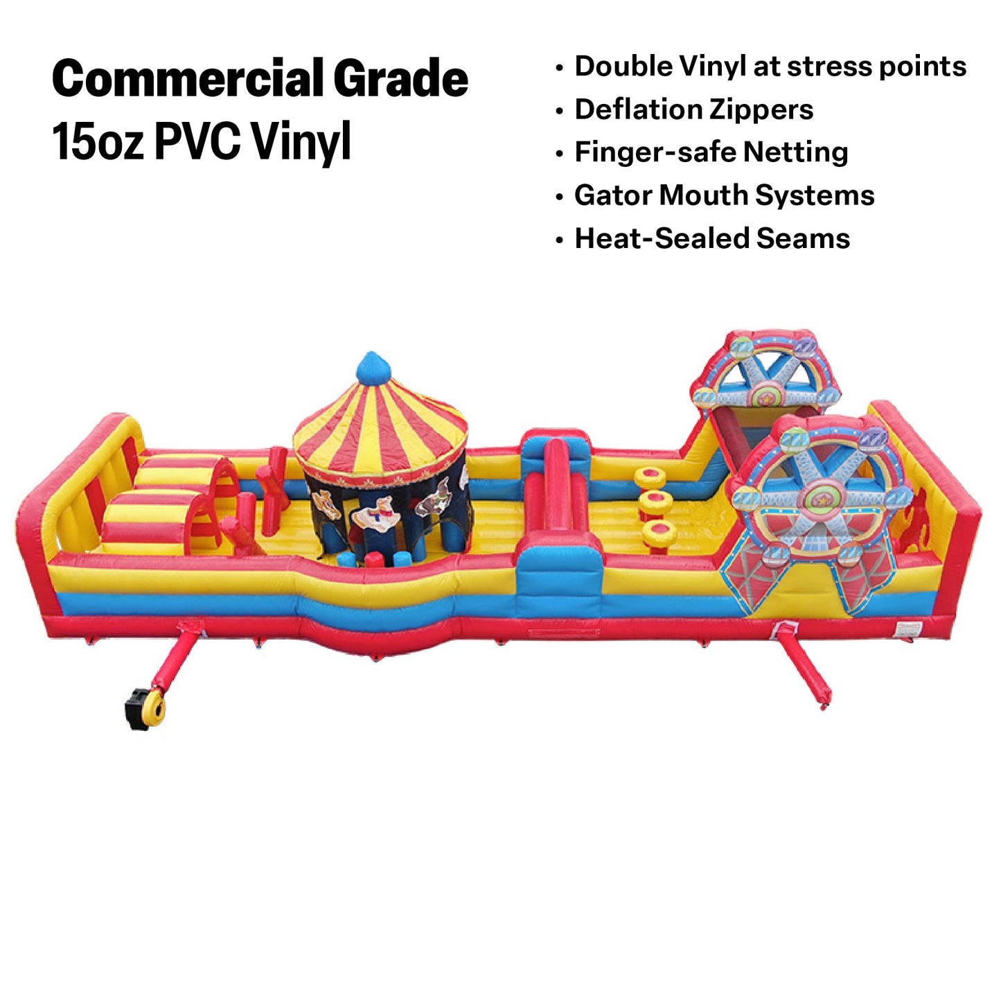 43'L Carnival Obstacle Course