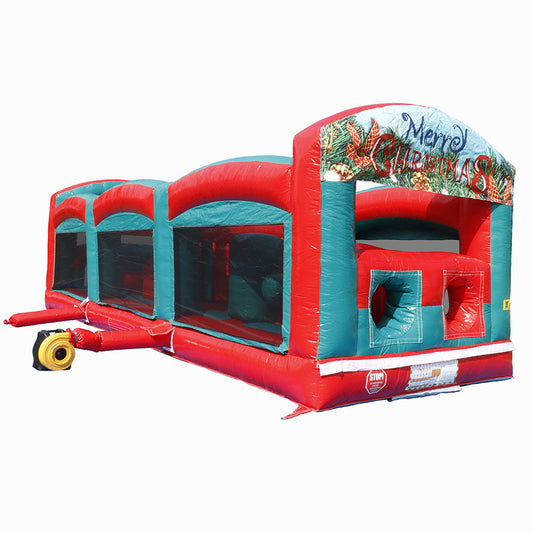 NEW 31'L Christmas Obstacle Course