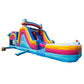36'L Ice Cream Party Obstacle Course Wet n Dry