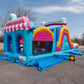 36'L Ice Cream Party Obstacle Course Wet n Dry
