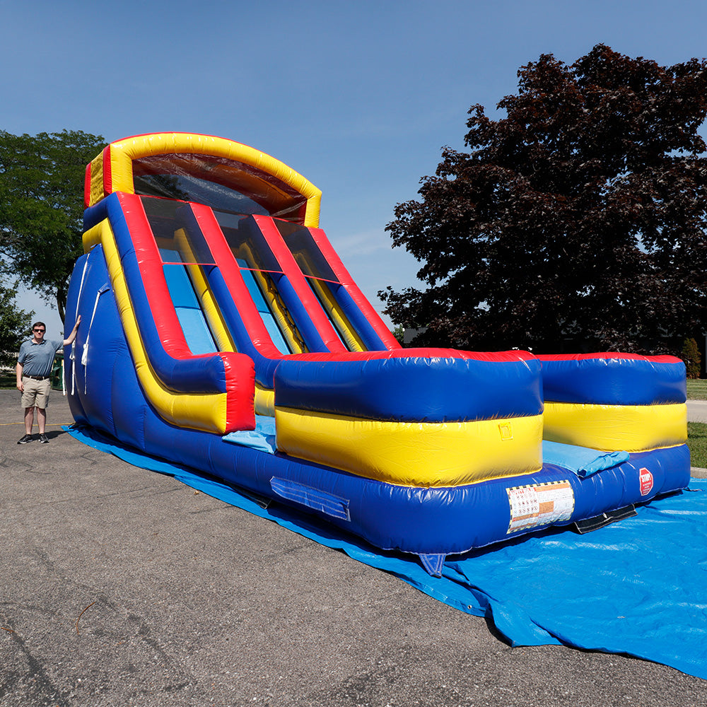 19'H Dual Lane Dry Slide