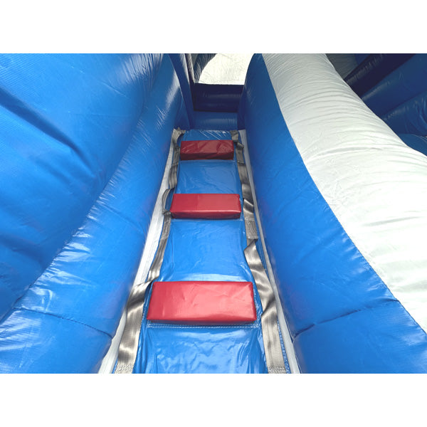 18'H Dura-Lite Ocean Slide w Detachable Pool – Moonwalk USA