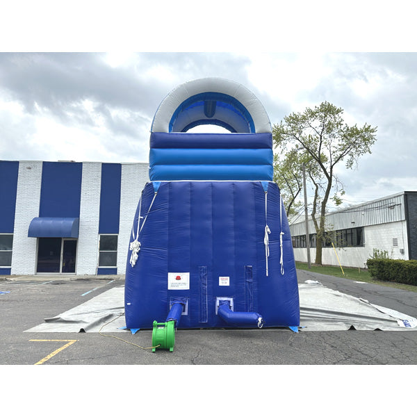 18'H Dura-Lite Ocean Slide w Detachable Pool