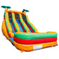 18'H Dura-Lite Dual Lane Volcano Slide Wet n Dry