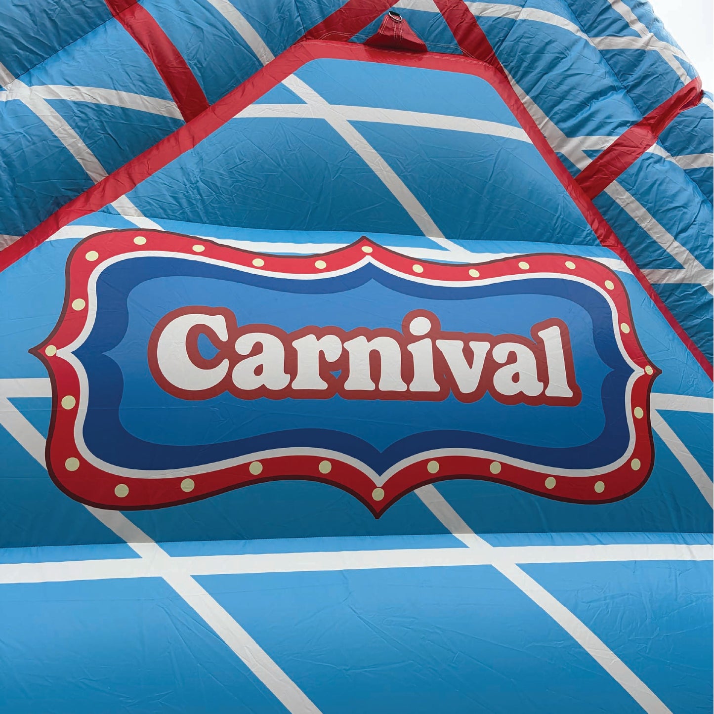 46'Lx20'H 2-Lane Carnival Slide Piece With Removable Pool
