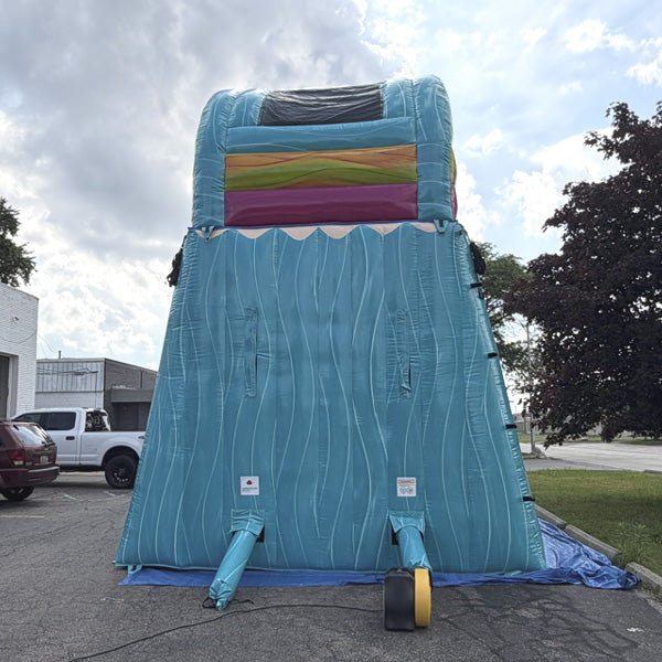 20'H Surf Slide with Removable Pool