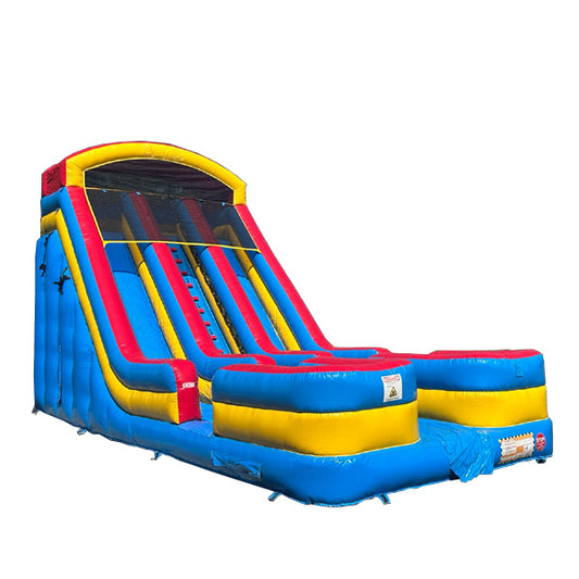 21'H Dual Lane Slide Wet n Dry