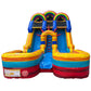 20'H Dual Lane Rainbow Slide Wet n Dry
