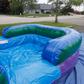 15'H Purple Slide with Deep Pool