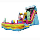 18'H Surf Slide with Removable Pool