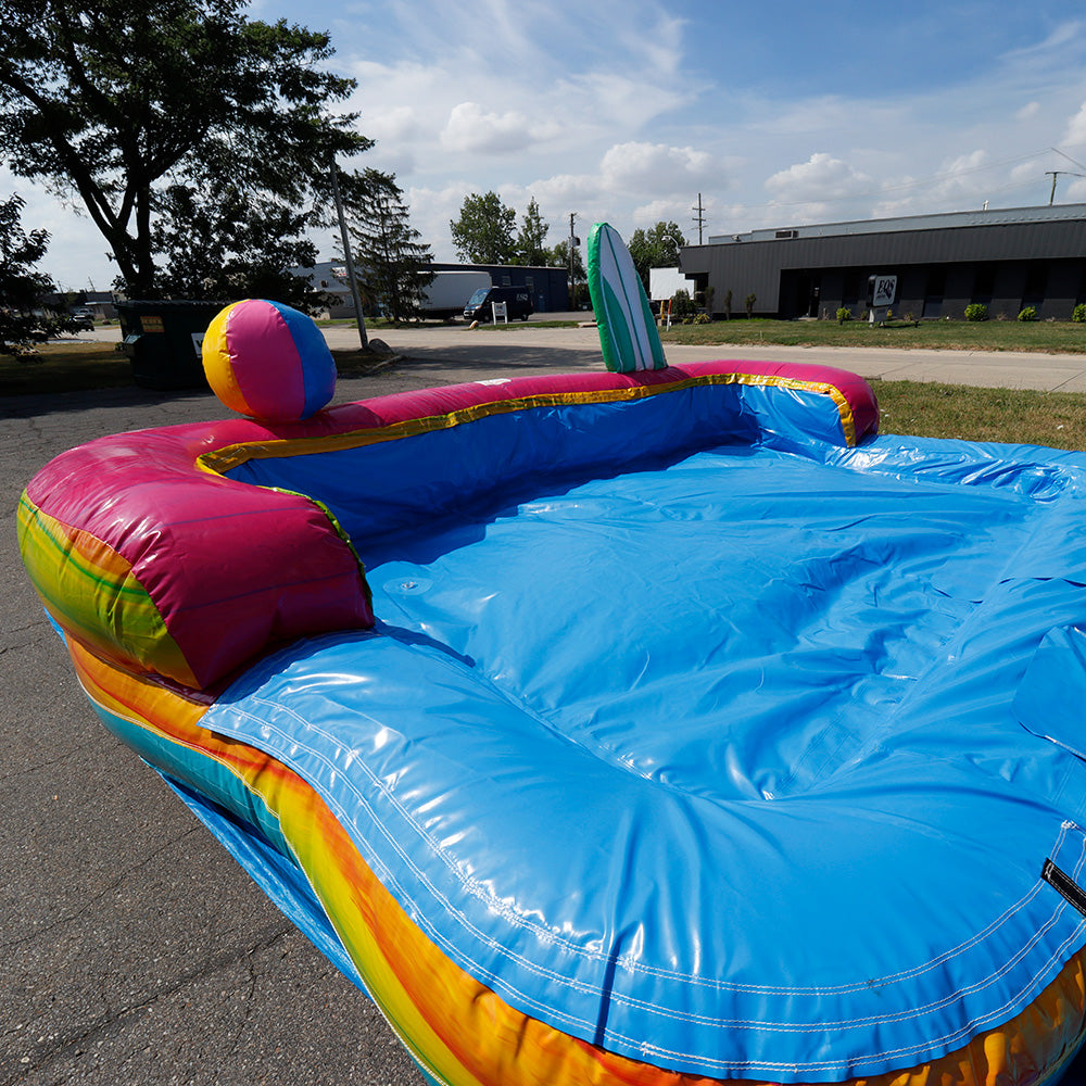 18'H Surf Slide with Removable Pool