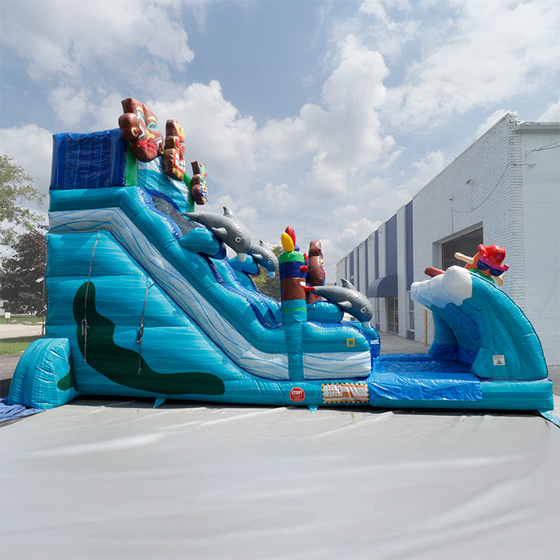 19'H Tiki Slide Wet n Dry