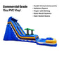 18'H Blue Wave Slide with Removable Pool