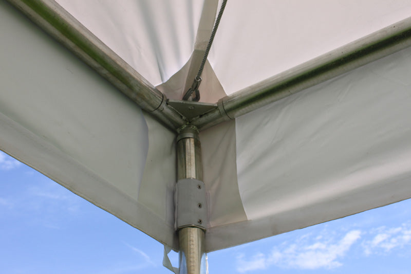 metal frame tents Economy Marquee Frame Tent 10'x10'