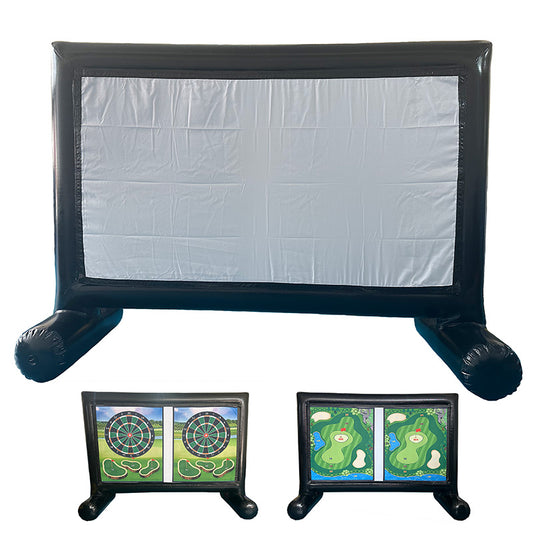 Double-Sided Golf Game-Movie Screen
