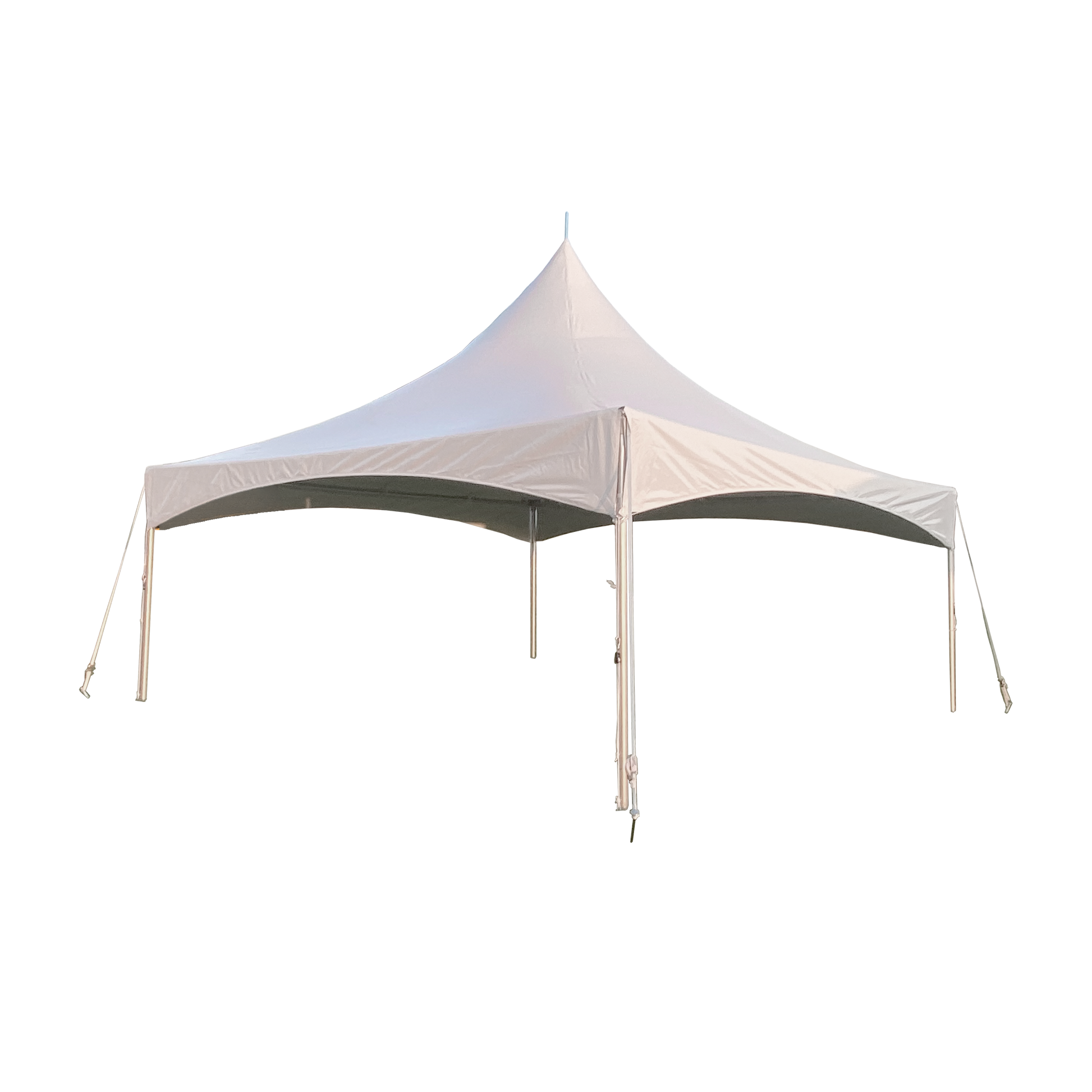 High Peak Frame Tent 20'x20' with 18oz Top – Moonwalk USA