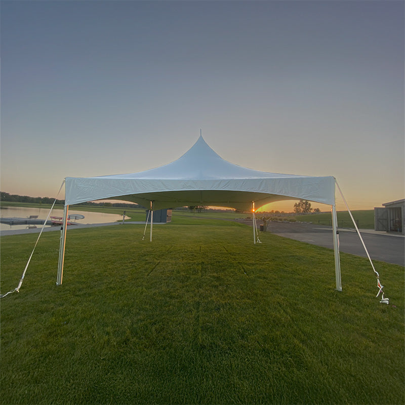 High Peak Frame Tent 20'x20' with 18oz Top