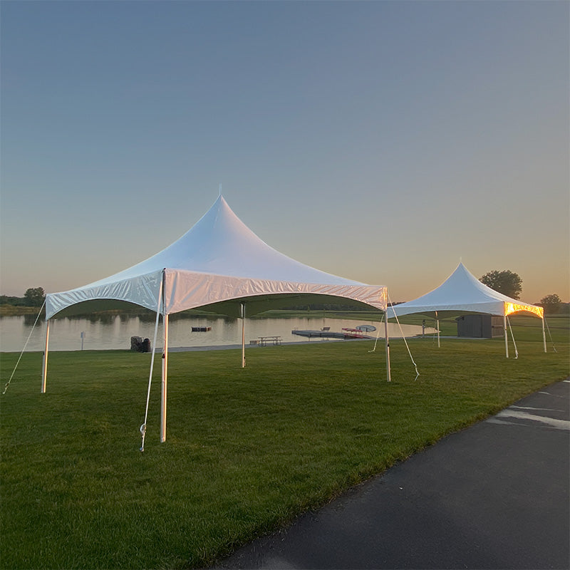 High Peak Frame Tent 20'x20' with 18oz Top