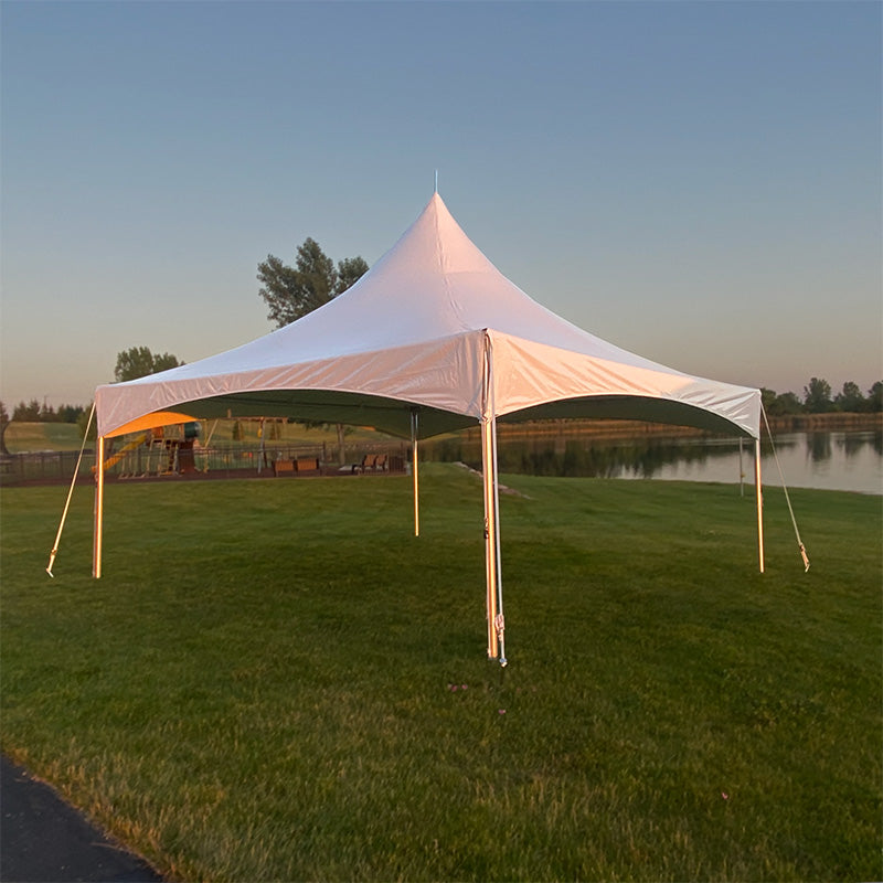 High Peak Frame Tent 20'x20' with 18oz Top