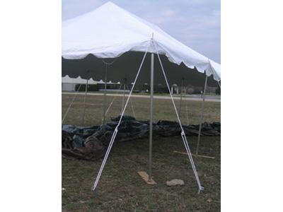 piketten tent High Peak Premium Pole Tent 20'x20'