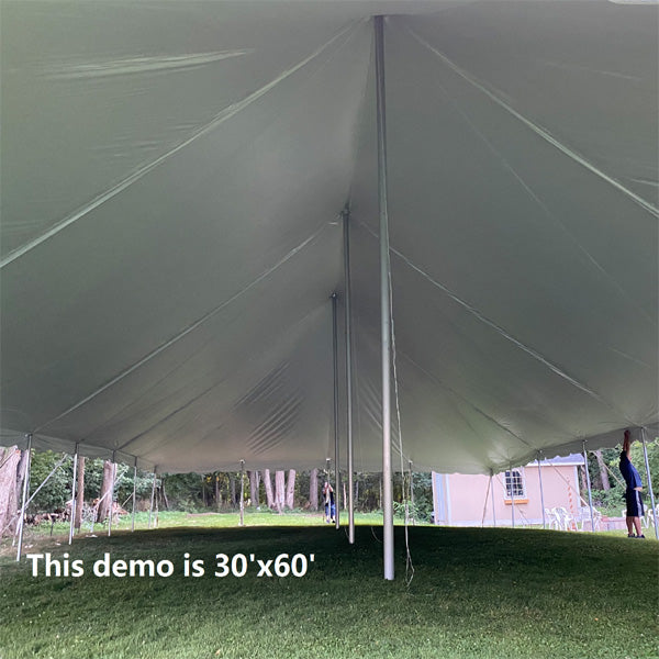 long tent pole Sectional Pole Tent 30'x45'