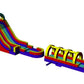 20'H Rainbow Screamer Slide w/ Slip n Splash